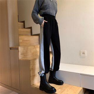 Panel Jogger Pants As Shown As Figure - One Size