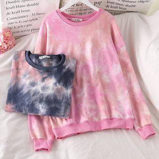 Tie-dye Long-sleeve Pullover - 3 Colors
