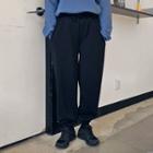 Wide-leg Jogger Sweatpants