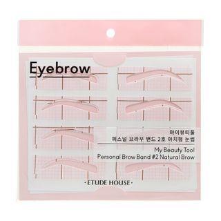 Etude House - My Beauty Tool Personal Brow Band #02 Arched Eyebrows