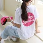Lucky Special Letter T-shirt