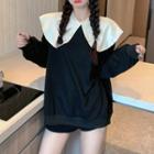 Reversible Bow Sweatshirt Black - One Size