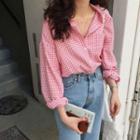 Gingham Shirt Pink - One Size