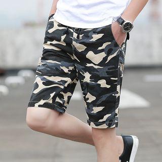 Drawstring Shorts / Camouflage Shorts