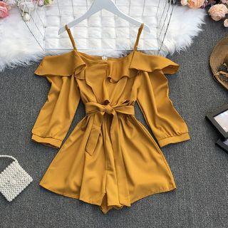 Cold Shoulder Romper