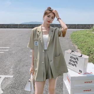 Set : Blazer + Shift Shorts