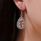 Water Drop Earring 1 Pair - 01-11701 - As Shown In Figure - One Size