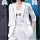3/4-sleeve Blazer / Dress Pants