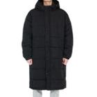 Plus Size Long Padded Jacket