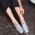 Low-heel Woven Loafers