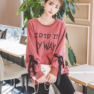 Loose-fit Embroidered Top