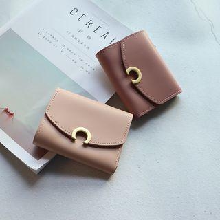 Faux Leather 3 Fold Wallet