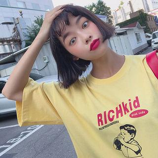 Graphic Oversized Cotton T-shirt