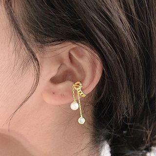 Faux Pearl Ear Cuff / Gift Box / Set