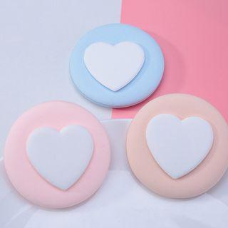Heart Powder Puff As Shown In Figure - One Size