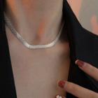 Sterling Silver Choker 925 Silver - Necklace - Silver - One Size