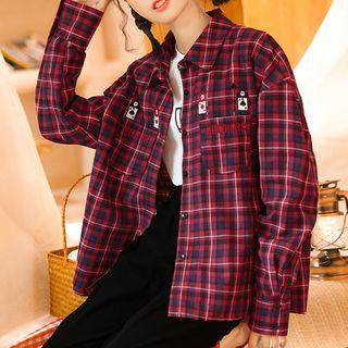 Poker Check Long-sleeve Shirt