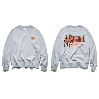Horse Print Sweatshirt (various Designs)