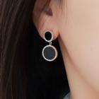Disc Dangle Earring 1 Pair - One Size