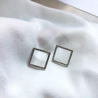 Square Earring 1 Pair - Earrings - One Size