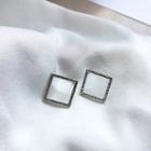 Square Earring 1 Pair - Earrings - One Size