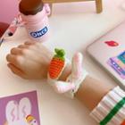 Knit Rabbit / Carrot Bracelet