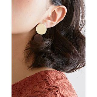 Double-disk Earrings