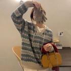 Jacquard Hooded Top