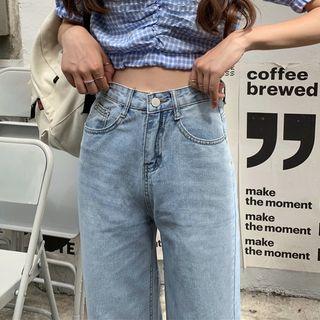 Denim Wide-leg Jeans