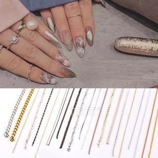 Chain-accent Nail Art Decoration