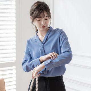 Ruffled Blouse / Dress Pants