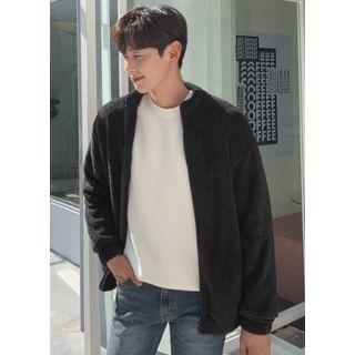 Coral-fleece Zip-up Jacket