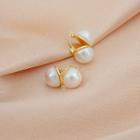 Faux Pearl Ear Stud Era060 - 01