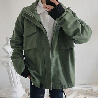 Zip-up Long-sleeve Jacket