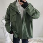 Zip-up Long-sleeve Jacket