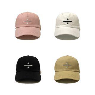 Mathematical Symbol Embroidered Baseball Cap