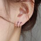 Alloy Layered Spiral Earring