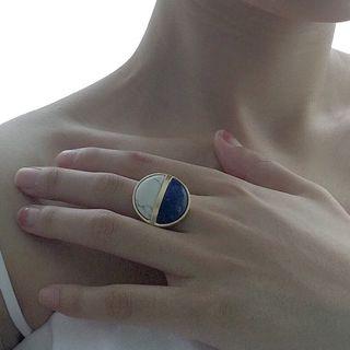 Marble Panel Ring