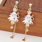 Christmas Tree Drop Earring
