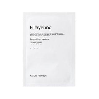 Nature Republic - Fillayering Wrinkle Up Ampoule Mask Sheet 30ml X 1 Pc