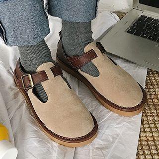 T-strap Flat Shoes