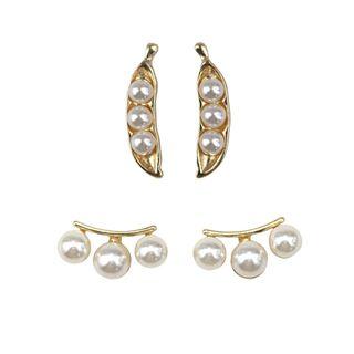 Faux Pearl Earring / Clip-on Earring (various Designs)