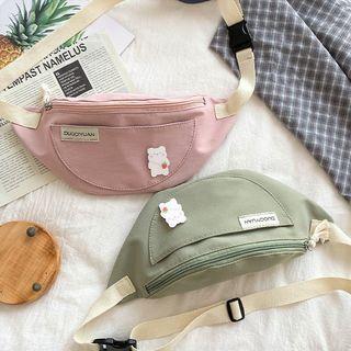 Bear Brooch Sling Bag