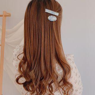Set: Shell / Faux Pearl Hair Clip / Hair Pin
