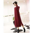 Crew-neck Long T-shirt Dress