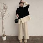 Set: Turtleneck Sweater + Pants