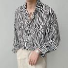 Zebra Leopard Print Shirt