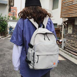 Planet Embroidered Lightweight Backpack