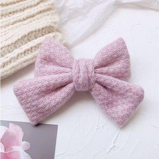 Yarn Bow Hair Clip As Shown In Figure - One Size