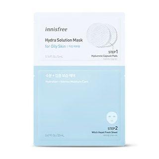 Innisfree - Hydra Solution Mask - 3 Types Oily Skin